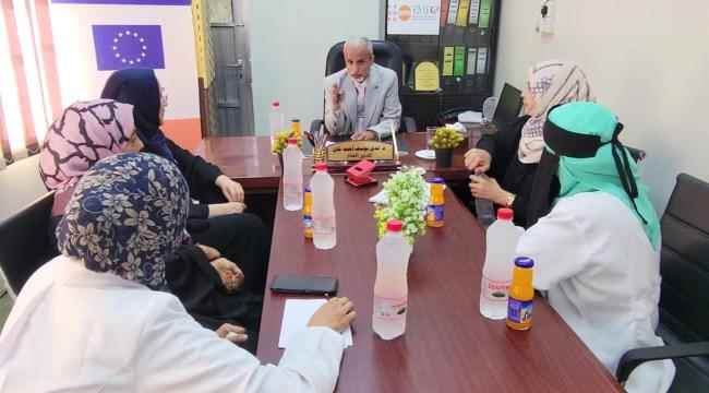 الوكيل الشبحي ينزل لتفقد سير العمل في مركز الطوارئ التوليدية والوليدية بمديرية صيرة