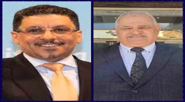 مدير عام الصحة بالعاصمة عدن يهنئ الدكتور أحمد بن مبارك بمناسبة تعيينه رئيسا للوزراء
