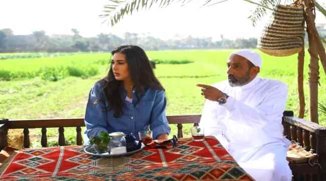 الصور الأولى من كواليس تصوير مسلسل ياسمين صبري "رحيل"