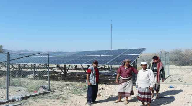 رئيس تنفيذية انتقالي المحفد يتفقد سير العمل بمشروع المياه في المديرية