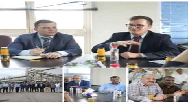 توجه روسي لتأهيل وتحديث محطة كهرباء الكهروحرارية ” الحسوة ” في العاصمة عدن