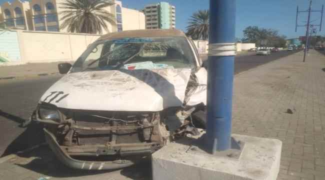 حادث مروري بعدن