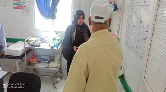 مكتب وزارة الصحة العامة والسكان بحضرموت الساحل ينفذ نزولات ميدانية لمراكز 30 نوفمبر و البقرين الصحية للإطلاع على سير الخدمات الطبية و العلاجية وتحديد قسم لأمراض الدم الوراثية بالمكلا  
