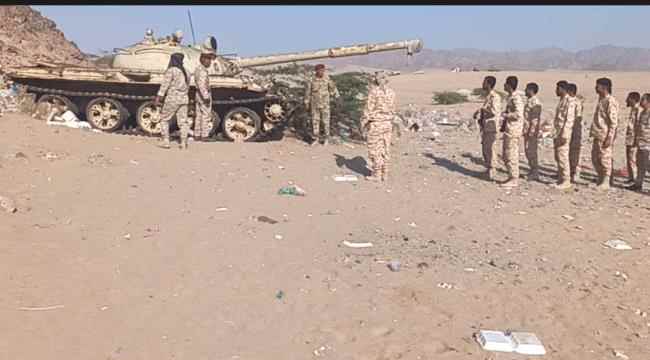 اللواء 39مدرع بمحور أبين يدشن عامه التدريبي الجديد
