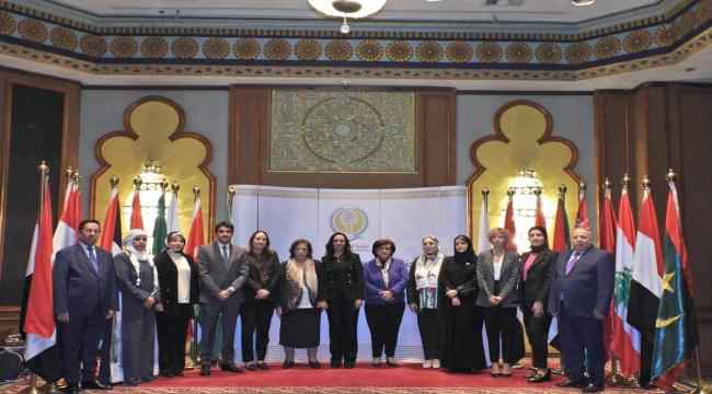 رئيسة اللجنة الوطنية للمرأة تشارك في الاجتماع العادي الحادي والعشرون لمنظمة المرأة العربية