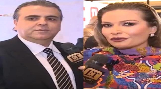 تكريم  باميلا الكيك والمنتج جمال سنان في بيروت