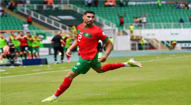 إنجاز تاريخي لحكيمي مع أسود المغرب