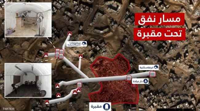 الجيش الإسرائيلي يعلن اكتشاف نفق تحت مقبرة في خان يونس