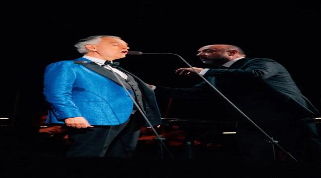 يحيي الفنان أندريا بوتشيلي حفله السادس في الإمارات