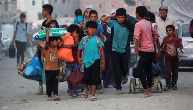 أمر الإخلاء الإسرائيلي لأحياء في جنوب غزة يطال 250 ألف شخص