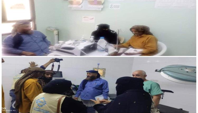 مدير عام طور الباحة يتفقد العمل الصحي في المديرية 
