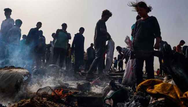 إسرائيل قصفت مخيم النازحين في رفح بقنابل أميركية