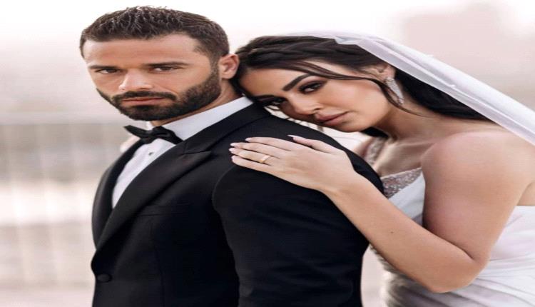 الفنانة ميرنا نور الدين تحتفل بالذكرى الأولى لزواجها في أجواء رومانسية