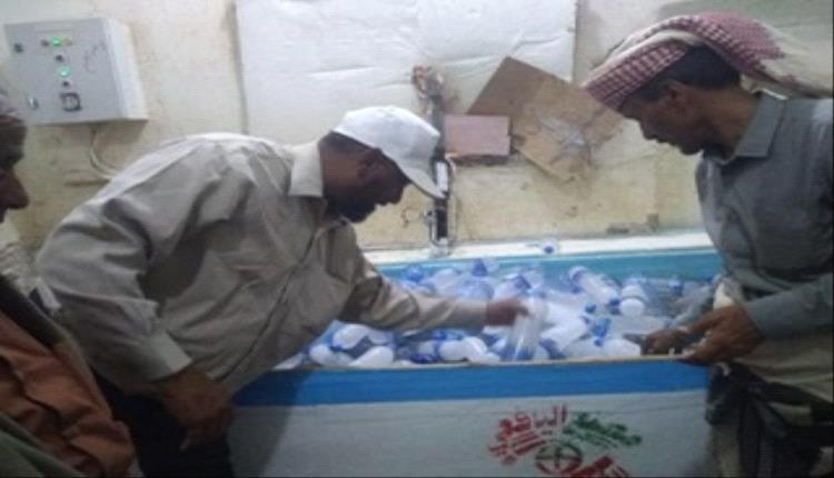ضبط عديد من المخالفات الصحية في محطات ومصانع الثلج بعتق شبوة