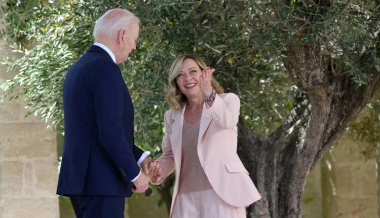 جورجيا مليوني رئيسة وزراء إيطاليا تُنقذ الرئيس الامريكي جو بايدن من الإحراج مجدّداً