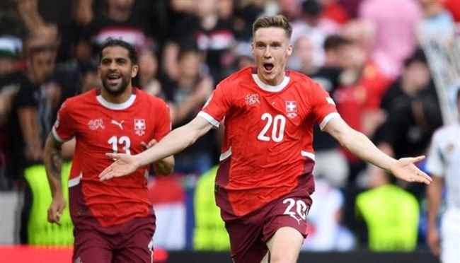 يورو 2024.. سويسرا تهزم المجر بثلاثية