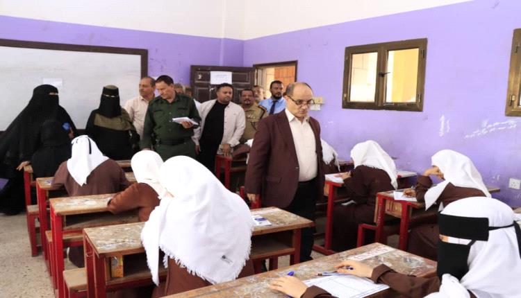 *مدير عام دارسعد يدشن بدء امتحانات الثانوية العامة بقسميها العلمي والأدبي