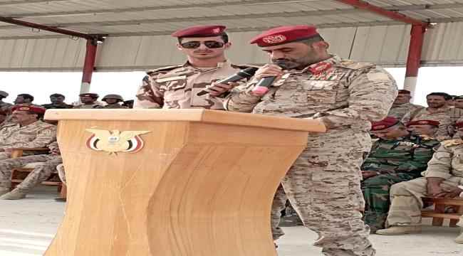 نائب رئيس هيئة الأركان يتفقد وحدات محور الغيضة ويشيد بالجاهزية العالية للمقاتلين