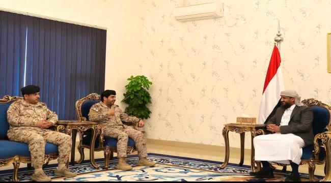 عضو مجلس القيادة الرئاسي "المحرمي" يلتقي قائد التحالف العربي بالعاصمة عدن