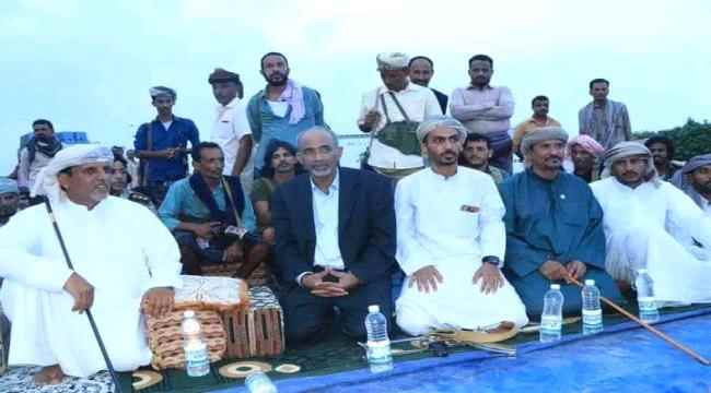 اللواء محمود الصبيحي يصل المهرة
