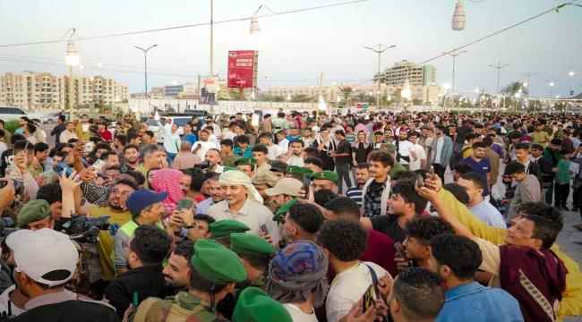 ‏الرئيس الزُبيدي يزور الإفطار السنوي السابع للمجلس العزابي بالعاصمة عدن