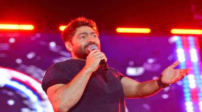 المطرب تامر حسني يحيي حفل ختام كأس العاصمة مصر