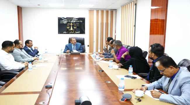 رئيس مجلس القضاء الأعلى يلتقي اللجنة التحضيرية لاتحاد مكافحة الفساد