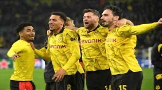 دورتموند يصعق باريس ويتأهل لنهائي دوري أبطال أوروبا