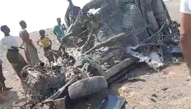استشهاد مواطن وإصابة أربعة آخرين بانفجار لغم حوثي في مديرية ذوباب بالساحل الغربي 
