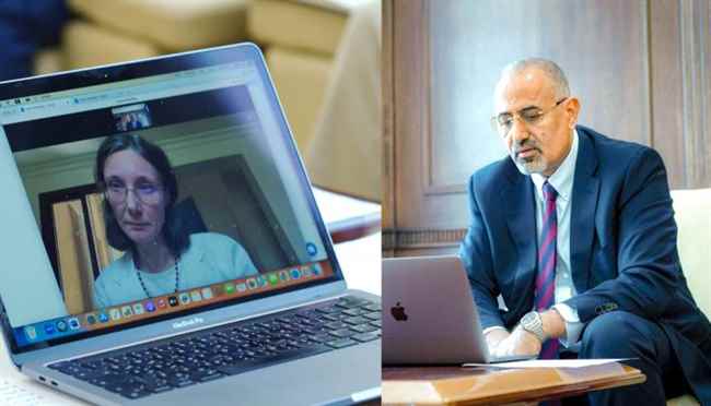 الرئيس الزُبيدي يبحث مع سفيرة فرنسا مستجدات الوضع الإنساني وتطورات عملية السلام
