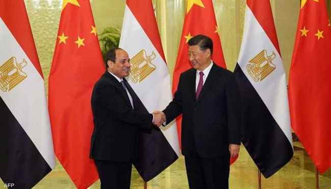 الرئيس الصيني يجتمع مع عبد الفتاح السيسي في بكين