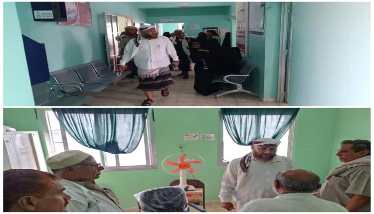 لحج... مدير عام طور الباحة في زيارة تفقدية لمركز الفرشة الصحي ومنطقة النويعم