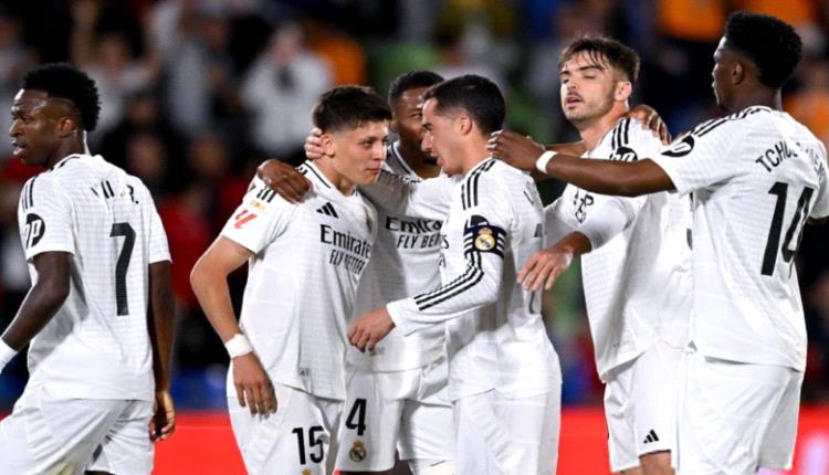 ريال مدريد يتخطى خيتافي ويواصل الضغط على برشلونة