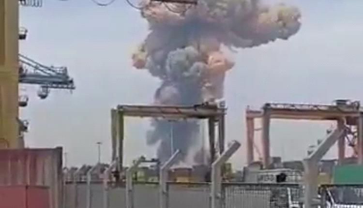 انفجار ضخم في ميناء بندر عباس جنوب إيران