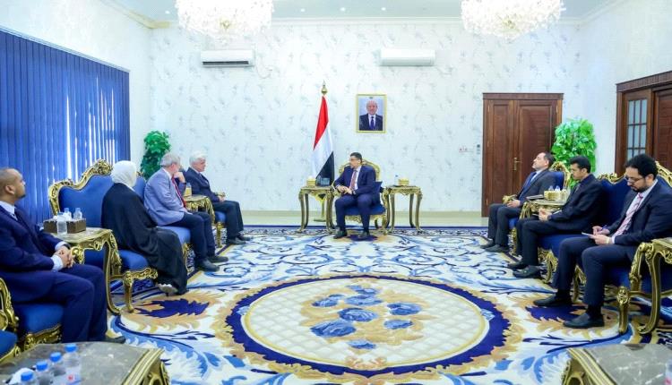 رئيس الوزراء يستقبل في عدن المدير الإقليمي لمنظمة اليونيسف