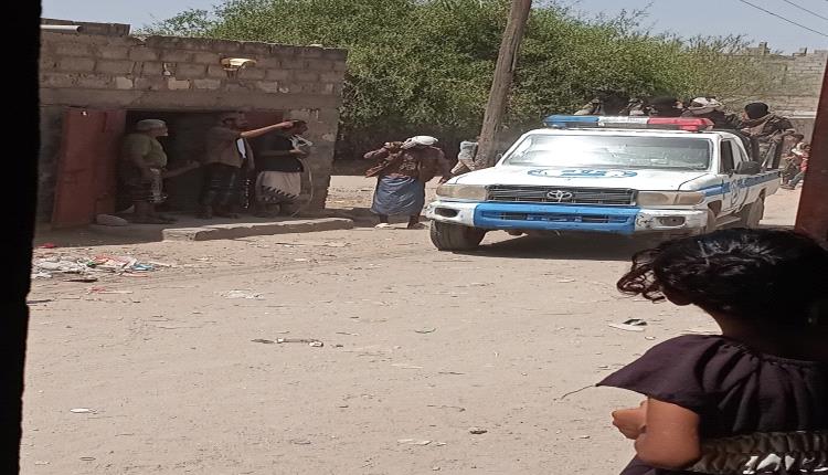 حملة أمنية ضد مواقع يستخدمها مهربون للافارقة غرب مدينة لودر