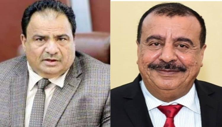 الدكتور صالح الجريري يعزي اللواء أحمد سعيد بن بريك بوفاة شقيقه