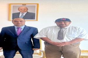 المصعبي يثني على جهود بن بريك في الإصلاحات التي يقودها