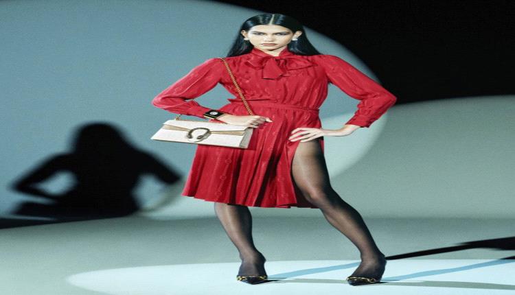 منصّة الفخامة: مجموعة GUCCI تُبرز قوة الألوان وأناقة القصّات