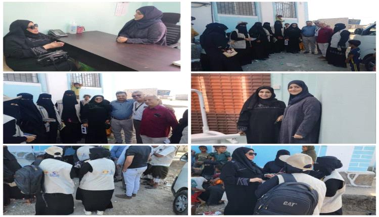 السباعي تتفقد مجمع البريقة الصحي ومركز الطوارئ التوليدية وتطلع على مستوى الأداء والانضباط