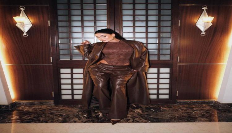 الجرأة عنوان إطلالة هبة نور: دانتيل وملمس الجلد يتحدان