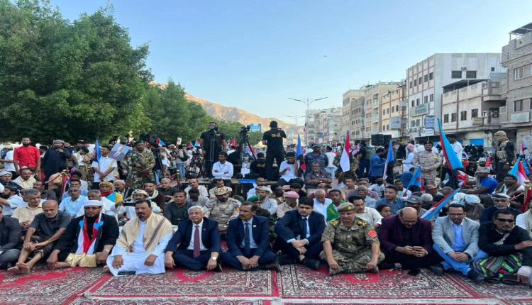 انطلاق مليونية المكلا دعماً للقوات الجنوبية وتجديداً للتفويض الشعبي بإعلان دولة الجنوب العربي