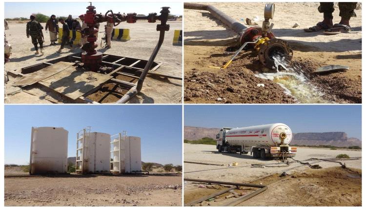 قواتنا الحكومية الجنوبية تكشف معامل جديدة لنهب النفط في وادي حضرموت
