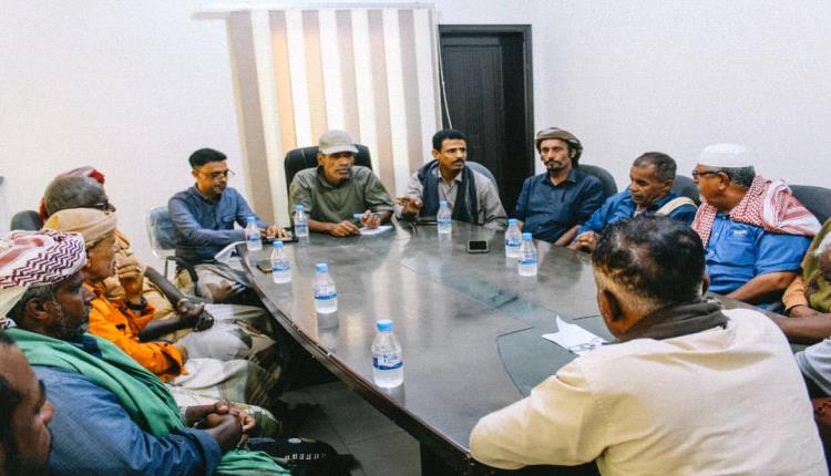 مدير أمن بروم ميفع يترأس إجتماعا باللجان المجتمعية وعقال الحارات بالمديرية لمناقشة الوضع الأمني