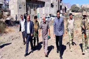 محافظ الضالع يوجه بسرعة استكمال الدراسات الخاصة بمشروع الصرف الصحي للمدينة