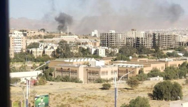 صفعات موجعة للحوثيين.. غارات أمريكية بريطانية على صنعاء وعمران