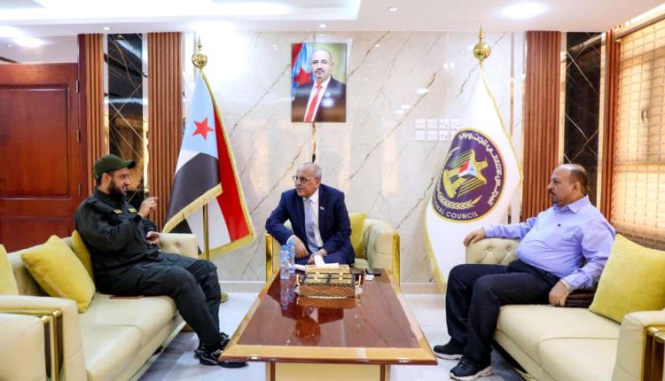 الكثيري يطّلع على الأوضاع الأمنية بمحافظة لحج