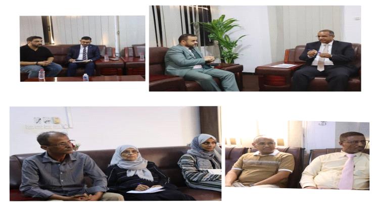 وزير الشؤون الاجتماعية والعمل يلتقي رئيس بعثة منظمة الهجرة الدولية بلادنا ويبحثان سُبل تعزيز التنسيق المشترك