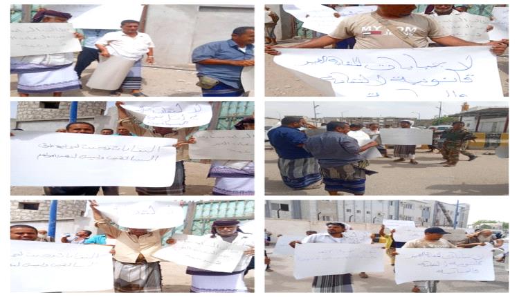 تحت شعار " لا نقابات بعد اليوم ".. تظاهرة حاشدة  تندد بالجبايات الغير قانونية لنقابات النقل بلحج