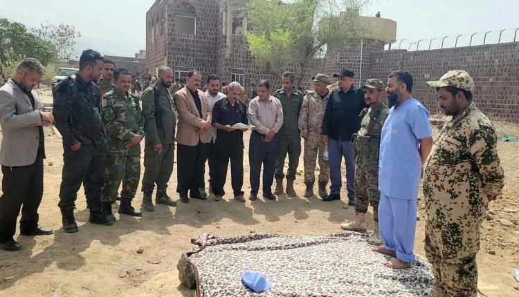 النيابة العامة بمحافظة الضالع تنفذ حكم القصاص الشرعي بحق المحكوم عليه نجيب الحساني